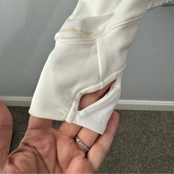 Athleta white long sleeve base layer top size xs - Picture 5 of 9
